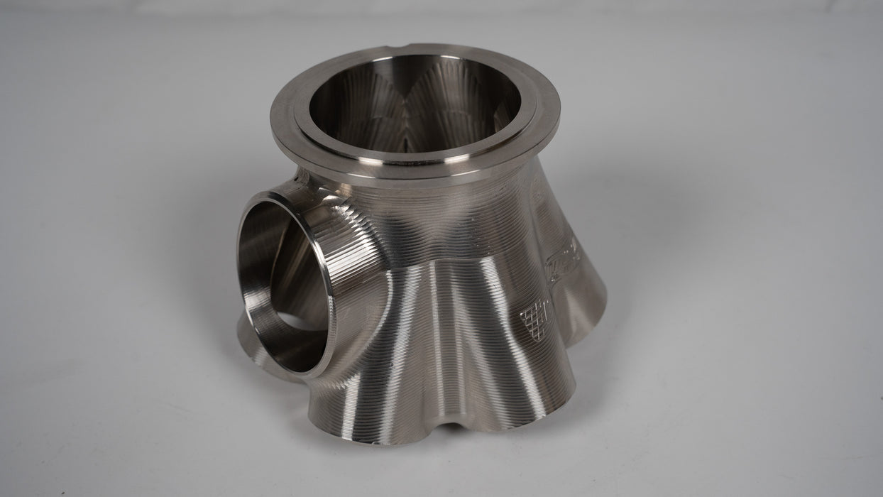 Elmer Racing - 6 into 1 Billet Stainless Turbo Collector