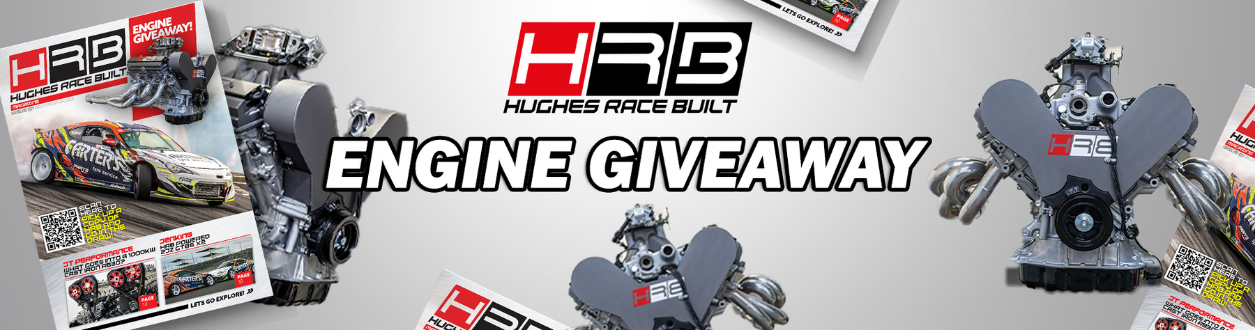 Win-a-Hughes-Race-Built-480HP-1UZ Goleby's Parts