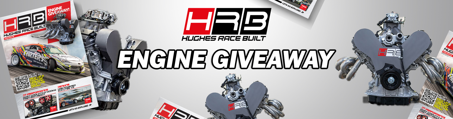 Win a Hughes Race Built 480HP 1UZ — Goleby's Parts