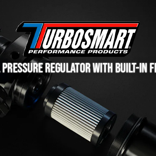 TURBOSMART FPRF FUEL PRESSURE REGULATOR WITH BUILT-IN FILTER