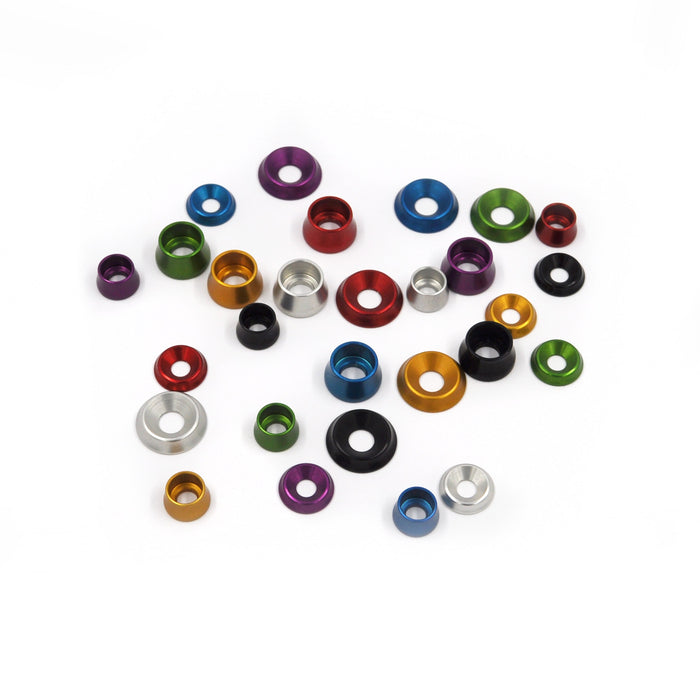 Franklin Performance - Aluminum Dress-Up Washer Kit – M6/M8 (10 Pack)