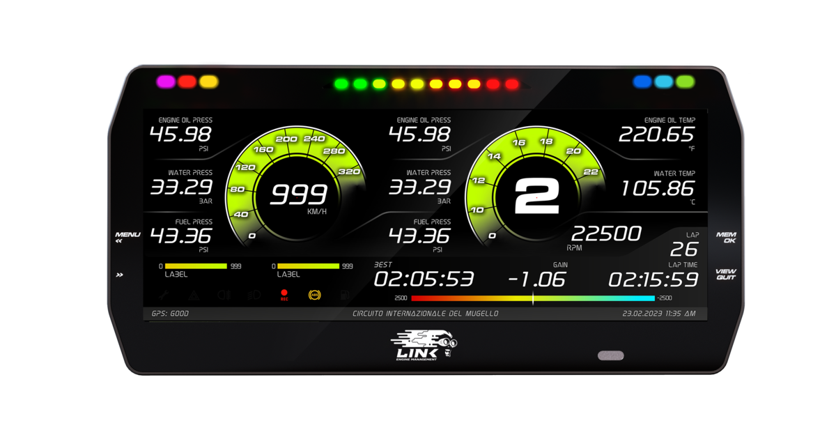 Link ECU - Link MXT Strada 10" Dash - Race Edition