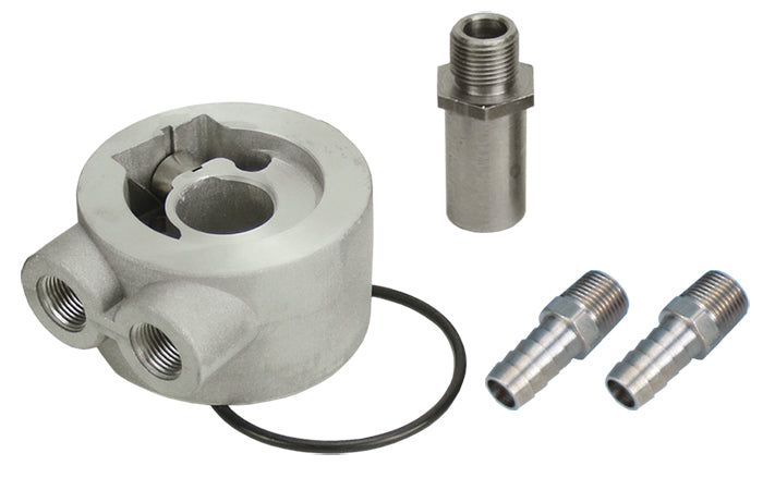 Clearance - Derale - Toyota/Nissan 3/4″-16 Filter Thread Thermostatic Sandwich Adapter Kit