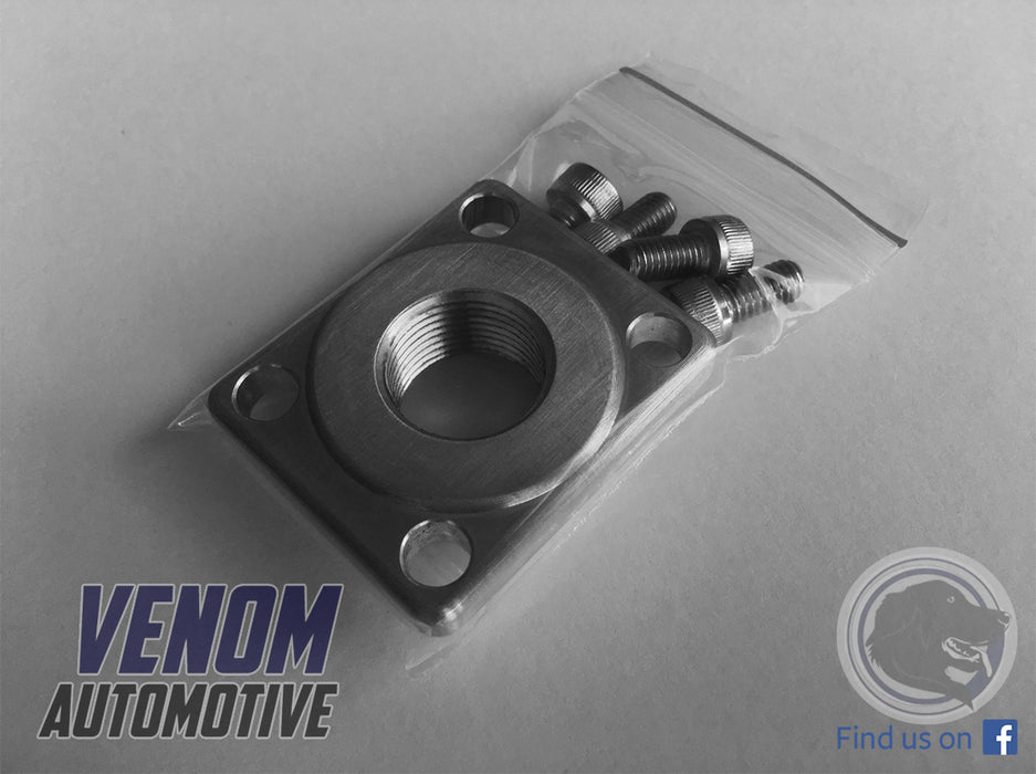 Venom Automotive - Toyota 2JZ Oil Level Sensor Cap/Oil Drain Adapter