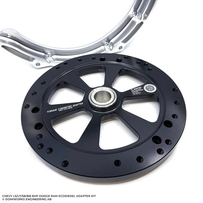 Domiworks Chevy LS/LT/SB/BB to Chrysler Dodge Jeep 8HP 70/75 Ecodiesel
