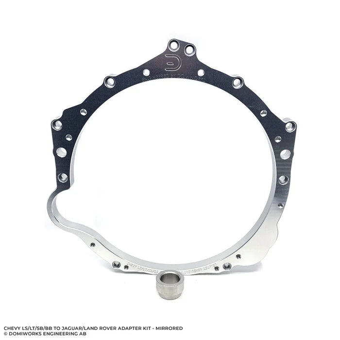 Domiworks Chevy LS/LT/SB/BB to Jaguar/Land Rover 8HP Adapter kit - Mirrored LHS Starter