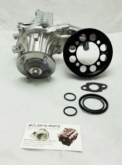 OEM Toyota - 1JZ/2JZ Non-VVTi Complete Water Pump + Pulley - Goleby's Parts | Goleby's Parts