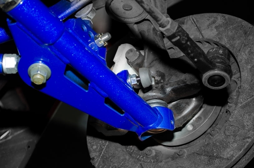 Hardrace - Front Adjustable Lower Control Arm+Sway Bar Link V2, Minimum +25Mm Extend Nissan, Silvia, Skyline, R32, Q45, Y33 97-20