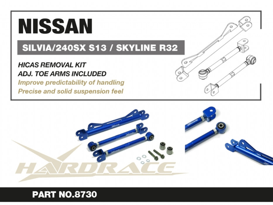 Hardrace - Nissan S13/R32/R32 Gt-R Hicas Removal Kit