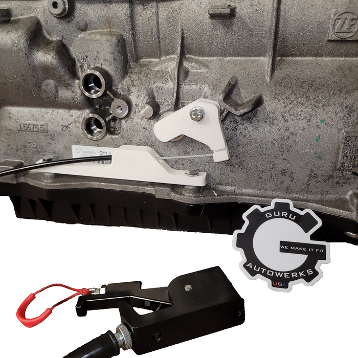Guru Autowerks - 8HP Manual Park Release Kit — BMW GEN2/3 (RWD ONLY)
