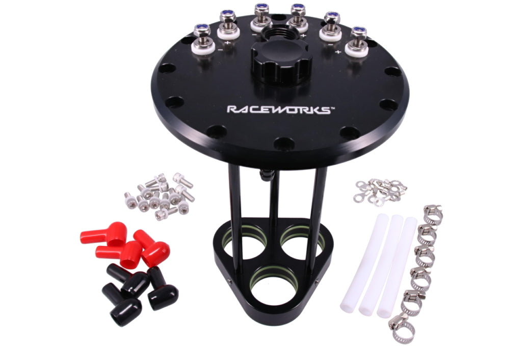 Clearance - 15% Off - Raceworks - Gen2 Fuel Cell Single/Twin/Triple Fuel Pump Hanger