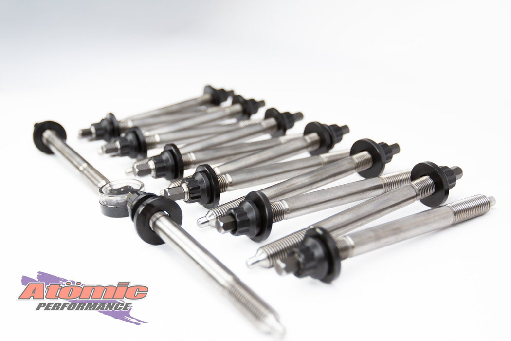 Atomic - Barra Tool Steel Headstuds with OS Washers