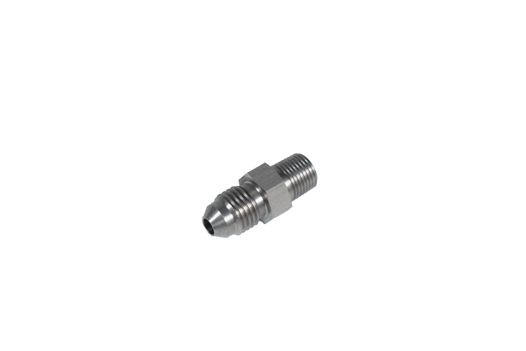 Goleby's Parts - Stainless 1/8 NPT to AN Oil Feed Fitting