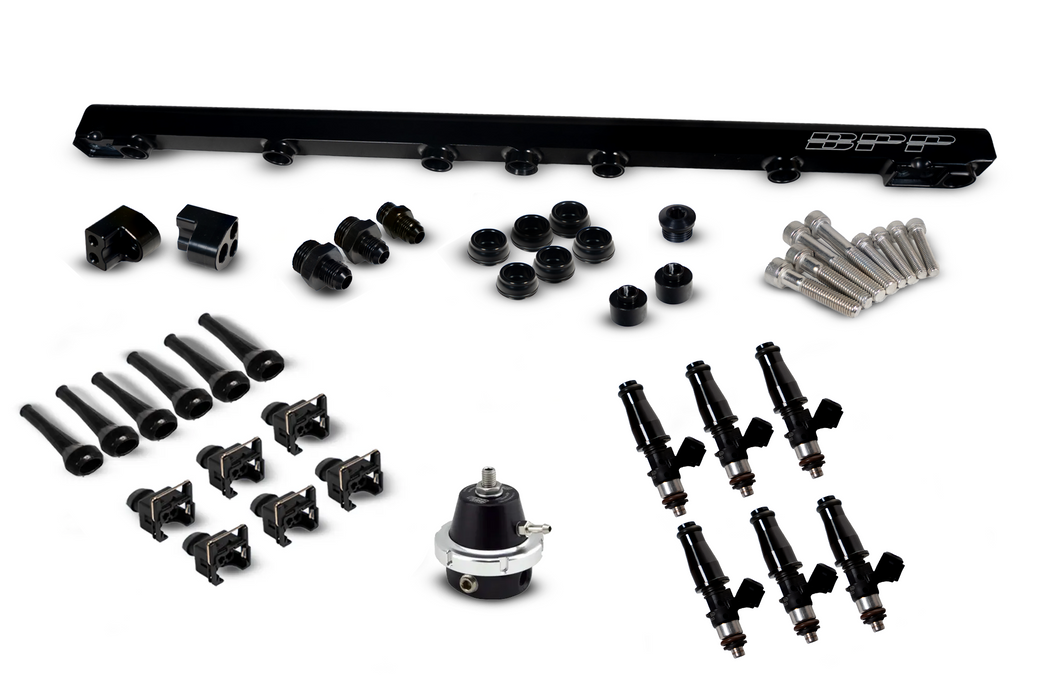 BPP Fuel Rail & Bosch 1650cc Injectors to suit 1JZGTE Non-VVTI
