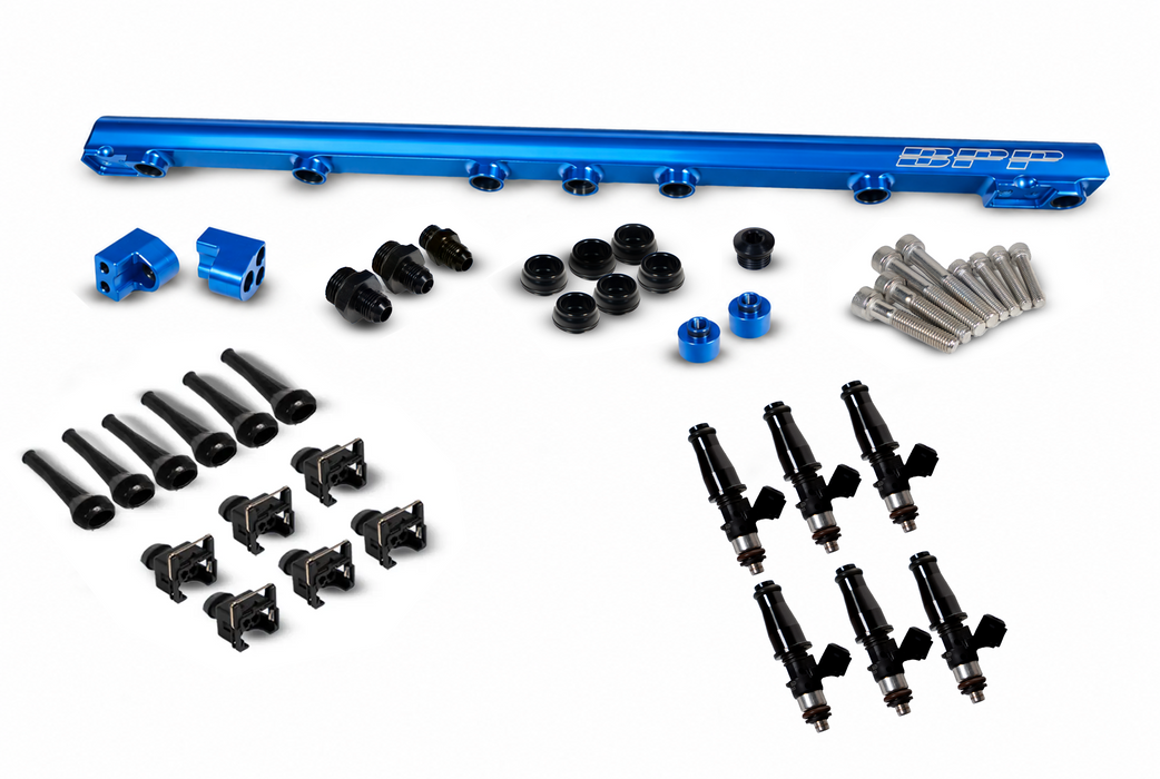 BPP Fuel Rail & Bosch 1650cc Injectors to suit 1JZGTE Non-VVTI