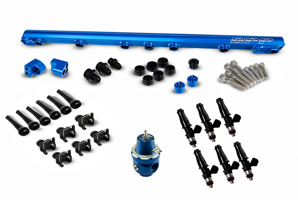 BPP Fuel Rail & Bosch 1650cc Injectors to suit 1JZGTE Non-VVTI