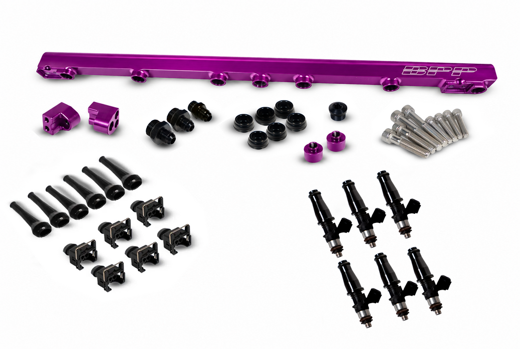 BPP Fuel Rail & Bosch 1650cc Injectors to suit 1JZGTE Non-VVTI
