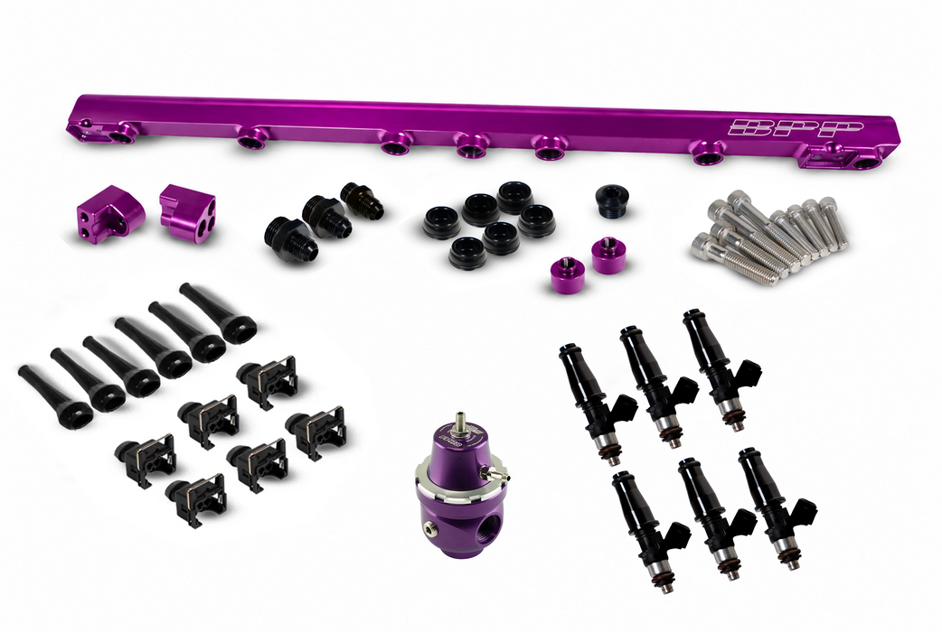 BPP Fuel Rail & Bosch 1650cc Injectors to suit 1JZGTE Non-VVTI