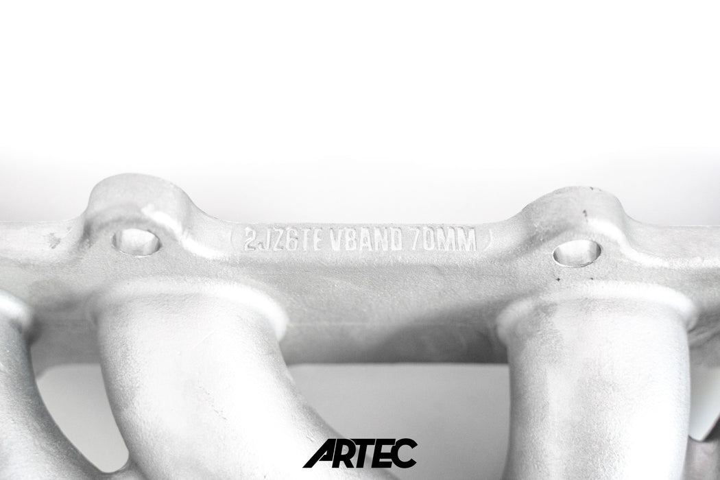 Artec - Toyota 2JZ-GTE 70mm V-band Exhaust Manifold