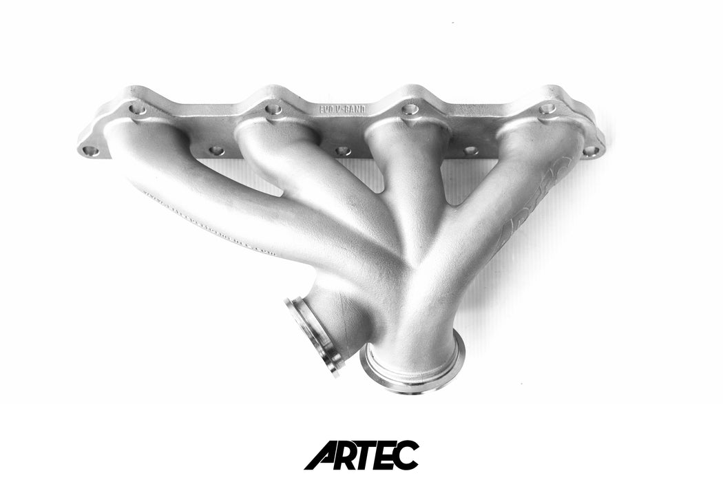 Artec - Mitsubishi Evo 4-9 4G63 Exhaust Manifold Low Mount V-Band (Reverse Rotation)