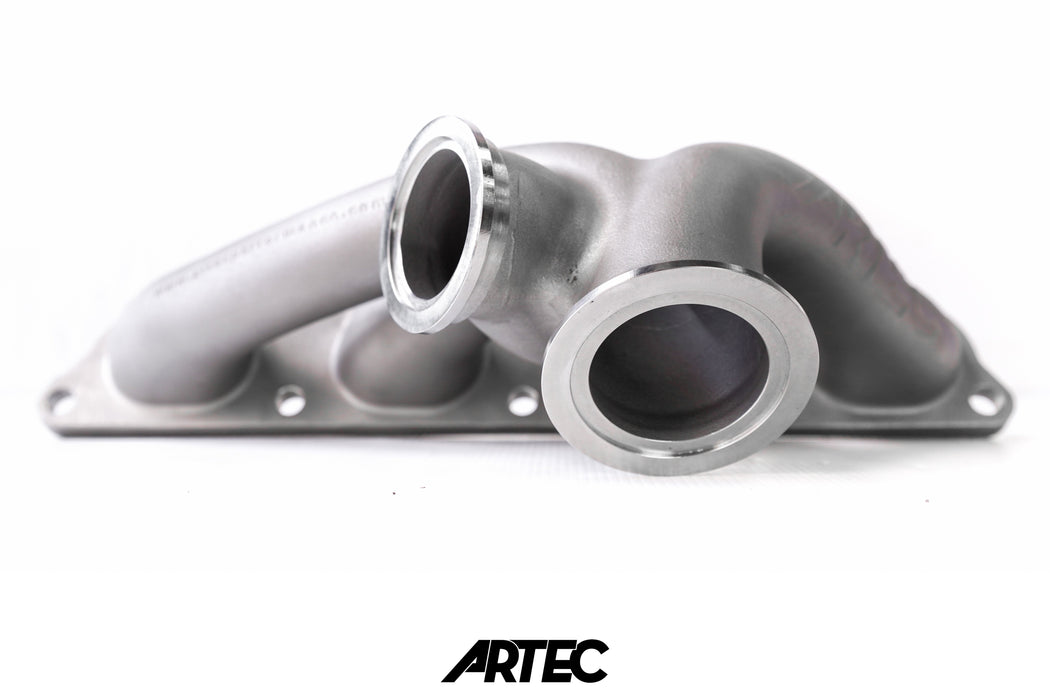 Artec - Mitsubishi Evo 4-9 4G63 Exhaust Manifold Low Mount V-Band (Reverse Rotation)