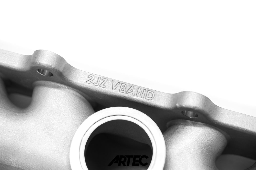 Artec - Toyota 2JZ-GTE (Compact) V-Band Exhaust Manifold