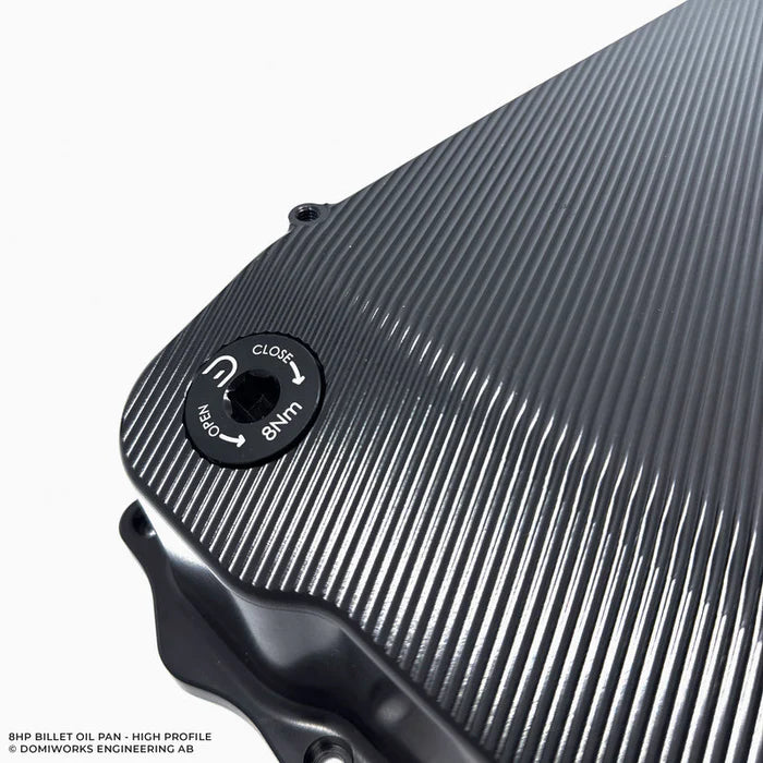 DOMIWORKS 8HP Billet Oil Pan - Deep High Volume - Extra 3.1l