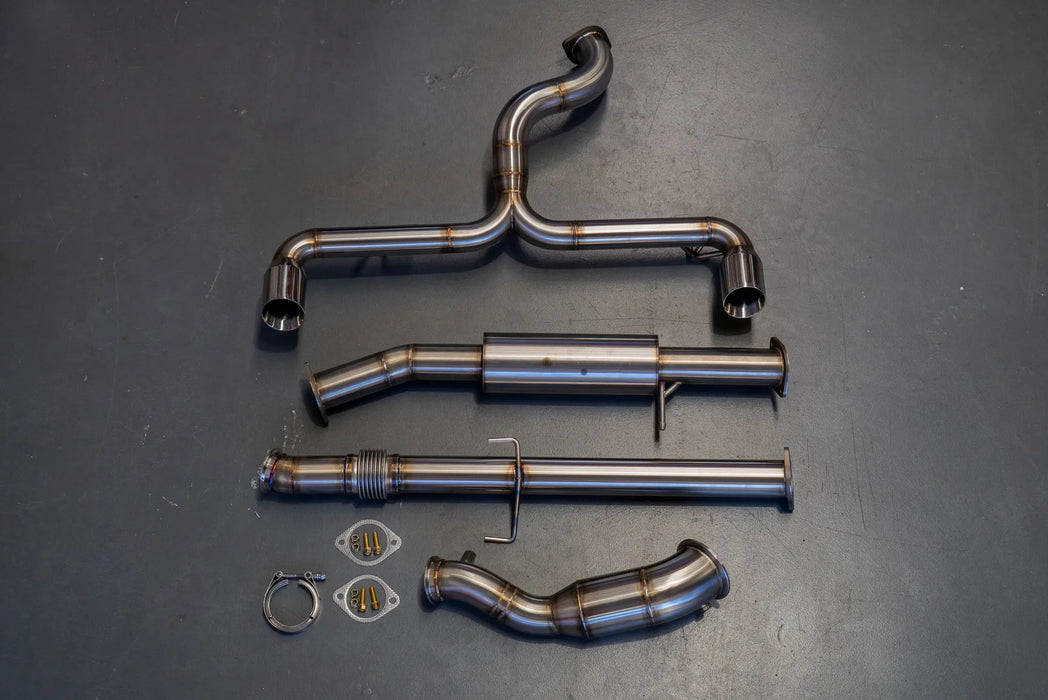 GRP Fabrication - Full Exhaust System to suit Toyota GR Yaris GRP Fabrication
