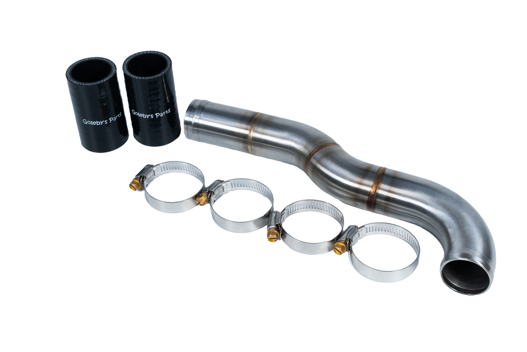 GRP Fabrication - Toyota Chaser JZX100 Stainless Top Radiator Hose Kit