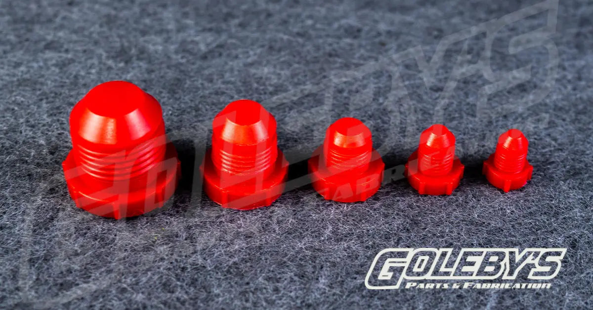 Goleby's Parts - Plastic AN Flare Plugs Goleby's Parts