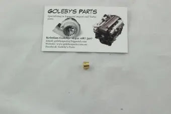 Goleby's Parts - Teflon Hose End Brass Olive - Goleby's Parts | Goleby's Parts