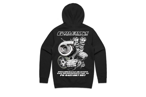 Goleby's Parts - Classic Black Hoodie