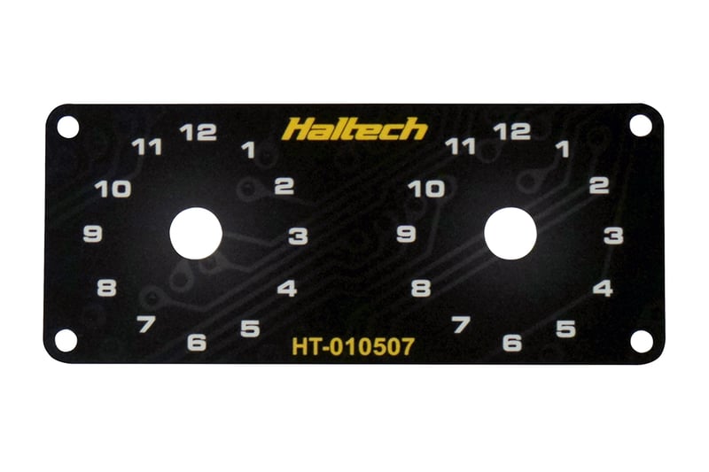 Haltech - Dual Switch Panel Only