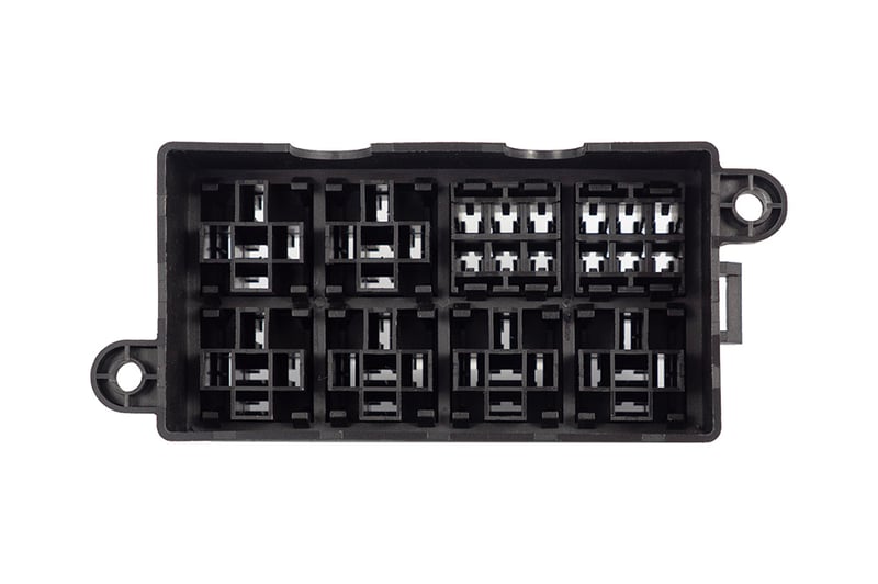 Haltech - 6 Circuit Haltech Fuse Box with Lid