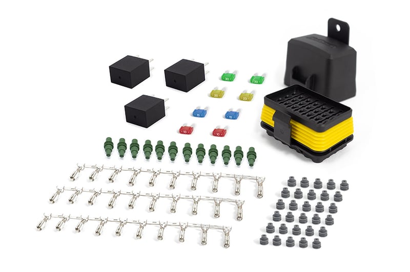 Haltech - Waterproof Mini Fuse Relay Box