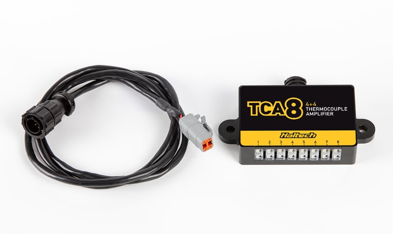 Haltech TCA-8 (4+4) Eight Channel Thermocouple Amplifier Programmed as TCA-4A and TCA-4B