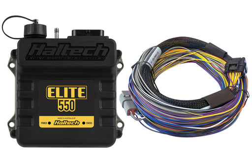 Haltech - Elite 550 + Basic Universal Wire-in Harness Kit Length: 2.5m (8') - Goleby's Parts | Goleby's Parts