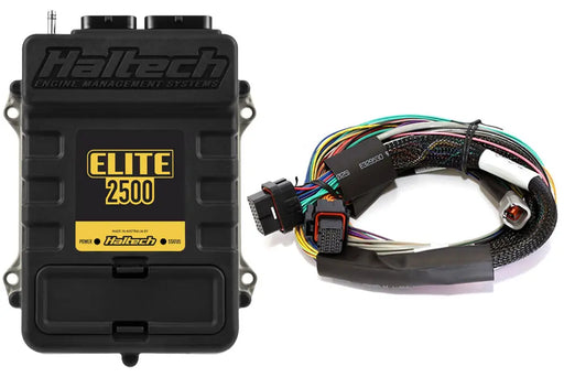 Haltech - Elite 2500 + Basic Universal Wire-in Harness Kit Length: 2.5m (8') | Goleby's Parts