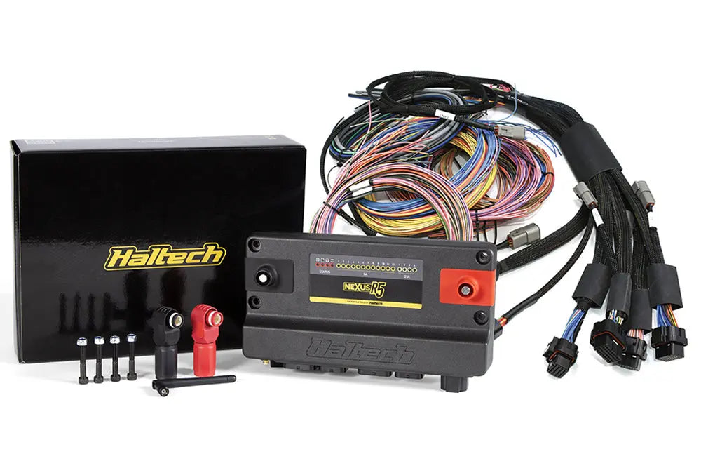 Haltech NEXUS R5 + Universal Wire-in Harness Kit Length: 2.5m (8') Haltech