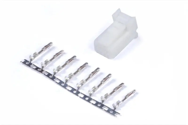 Haltech Plug and Pins Only - 8 Pin White Tyco Haltech