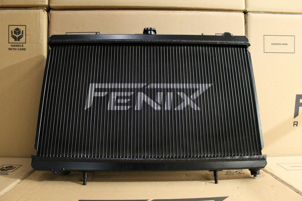 Fenix - Nissan Silvia S13 SR20DET Full Alloy Performance Radiator & Fan Shroud Kit GEN II