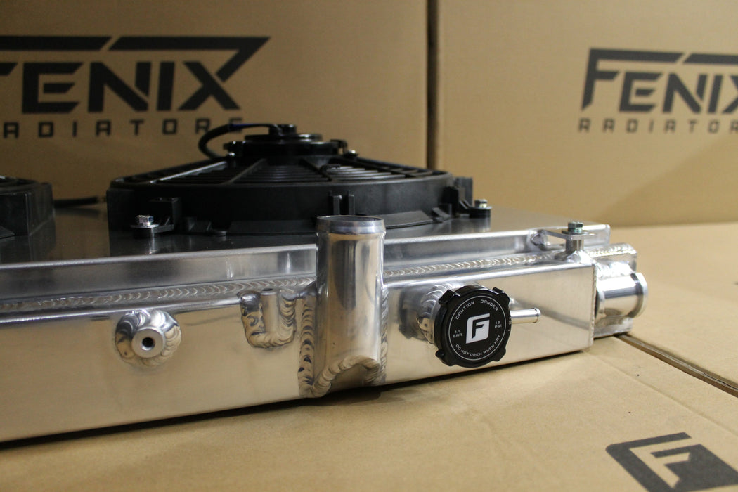 Fenix - Toyota Supra JZA80 Full Alloy Performance Radiator & Fan Shroud Kit