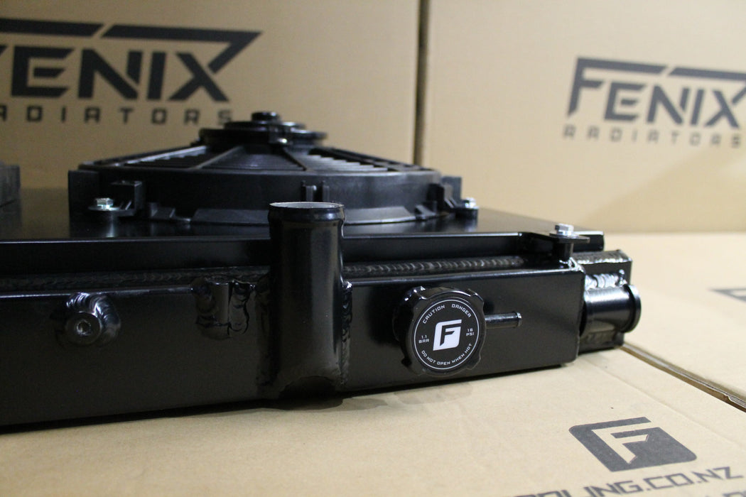 Fenix - Toyota Supra JZA80 Full Alloy Performance Radiator & Fan Shroud Kit