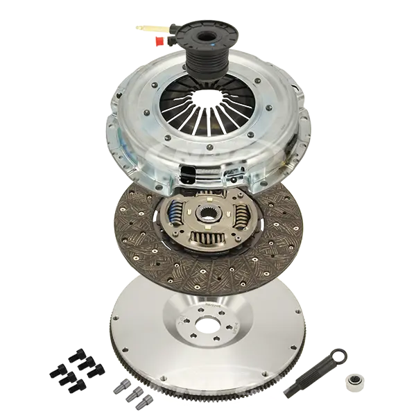NPC - Ford Barra Super Heavy Duty Organic Clutch & Flywheel Package (firm pedal feel) | Goleby's Parts