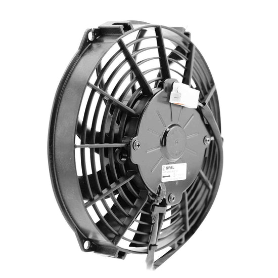 PWR - SPAL Universal Fan 09" Fan Skew Blade Push 12V (590CFM) (52mm Deep)