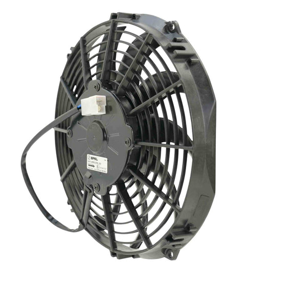 PWR - SPAL Universal Fan 10" Fan Skew Blade Pull 12V (708CFM) (52mm Deep)