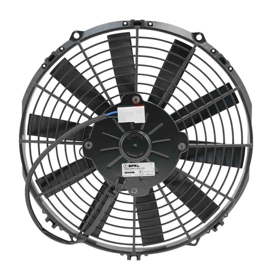 PWR - SPAL Universal Fan 11" Fan Straight Blade Pull 12V (755CFM) (52mm Deep)