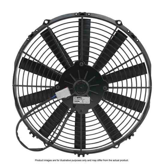 PWR - SPAL Universal 13” Fan Straight Blade Pull 12V (962CFM) (52mm Deep)