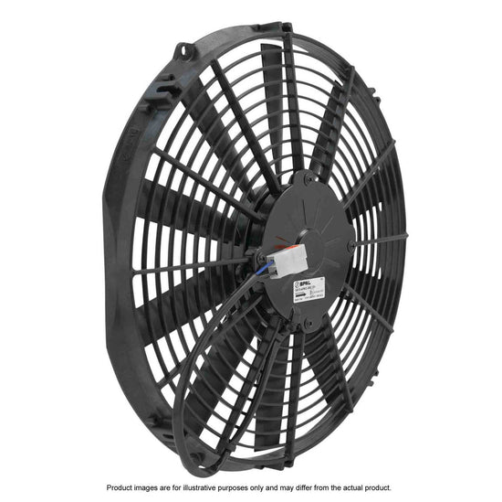 PWR - SPAL Universal 13” Fan Straight Blade Pull 12V (962CFM) (52mm Deep)