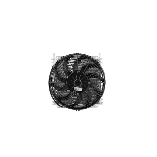 PWR - Universal Trans Oil Cooler 280 x 255 x 19mm (5/16" Hose Barb) HD Suits 11" SPAL Fan